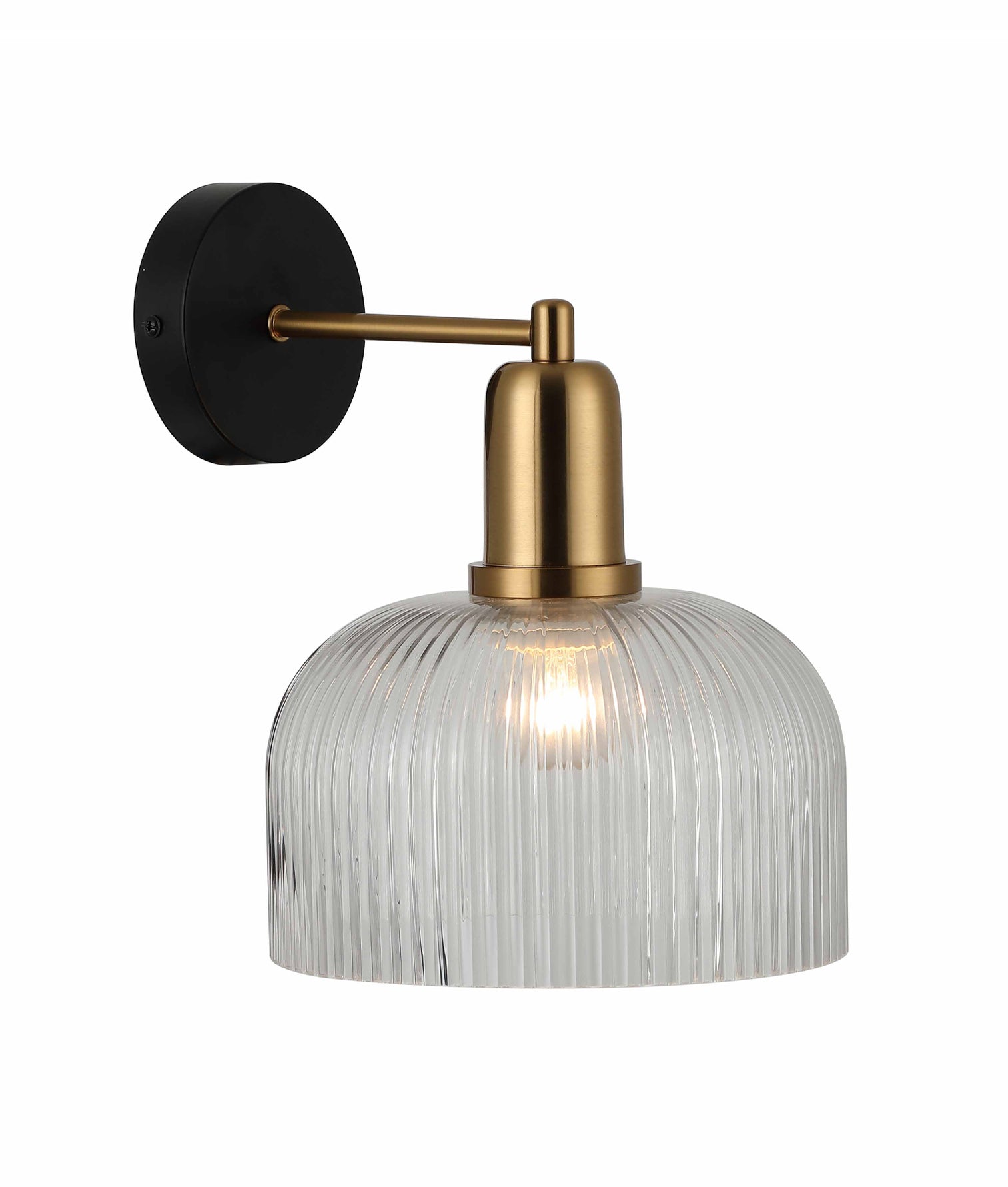 Vintaj Dome Glass Wall Light Clear - VINTAJ6W