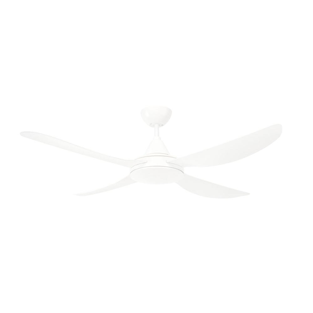 Buy AC Ceiling Fans Australia Vector II 52" ABS Fan 4 Blade Pure White - 21548/05