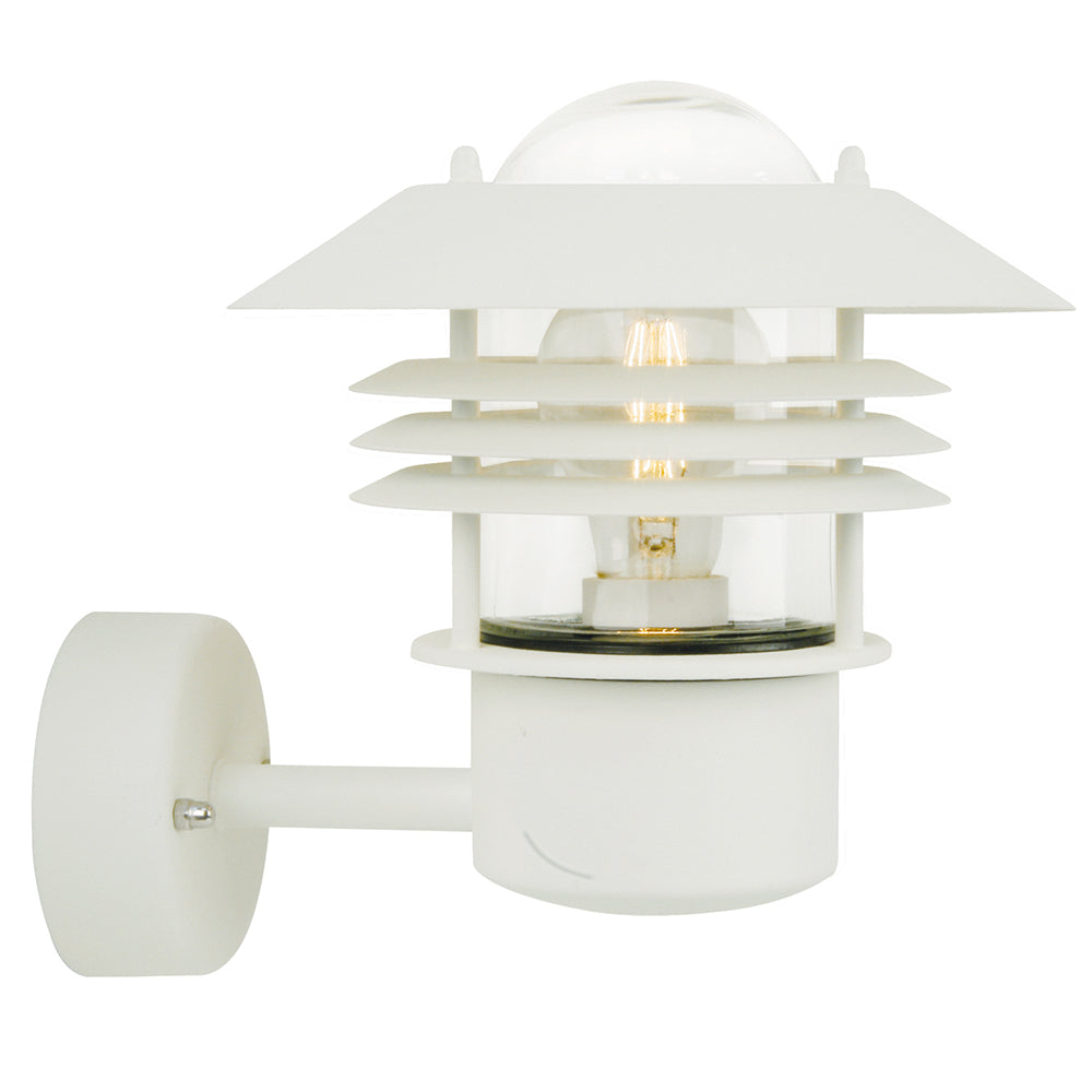 Buy Exterior Wall Lights Australia Vejers Exterior Wall Light White Metal - 25091001