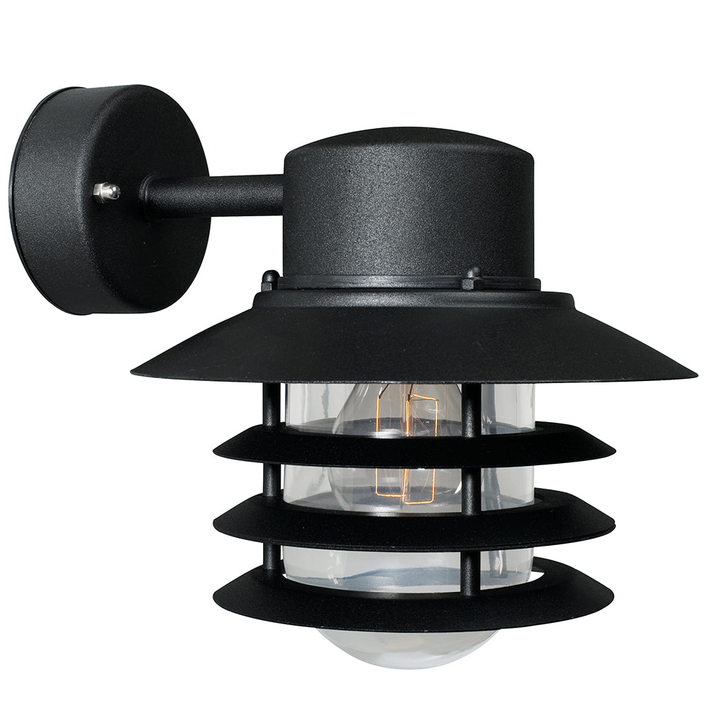 Buy Exterior Wall Lights Australia Vejers Exterior Wall Light Black Metal - 74471003