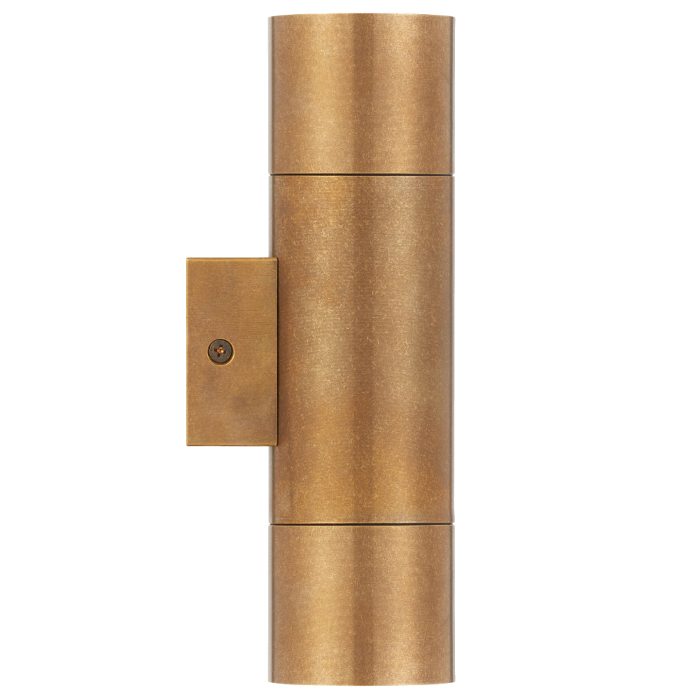 Walsh Wall Light Natural Brass - WALSH EX2-BRS
