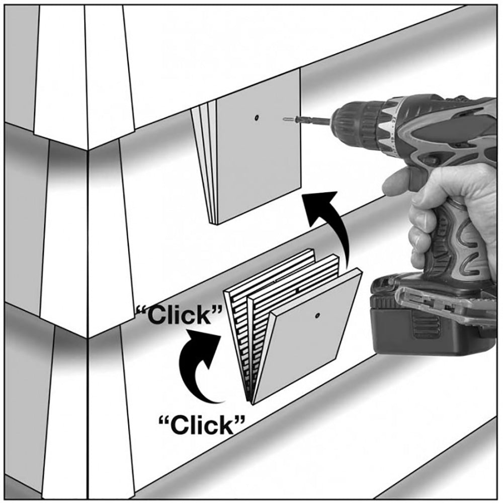 Buy Accessories & More Australia Stackable weather board packers W110mm - WBP110