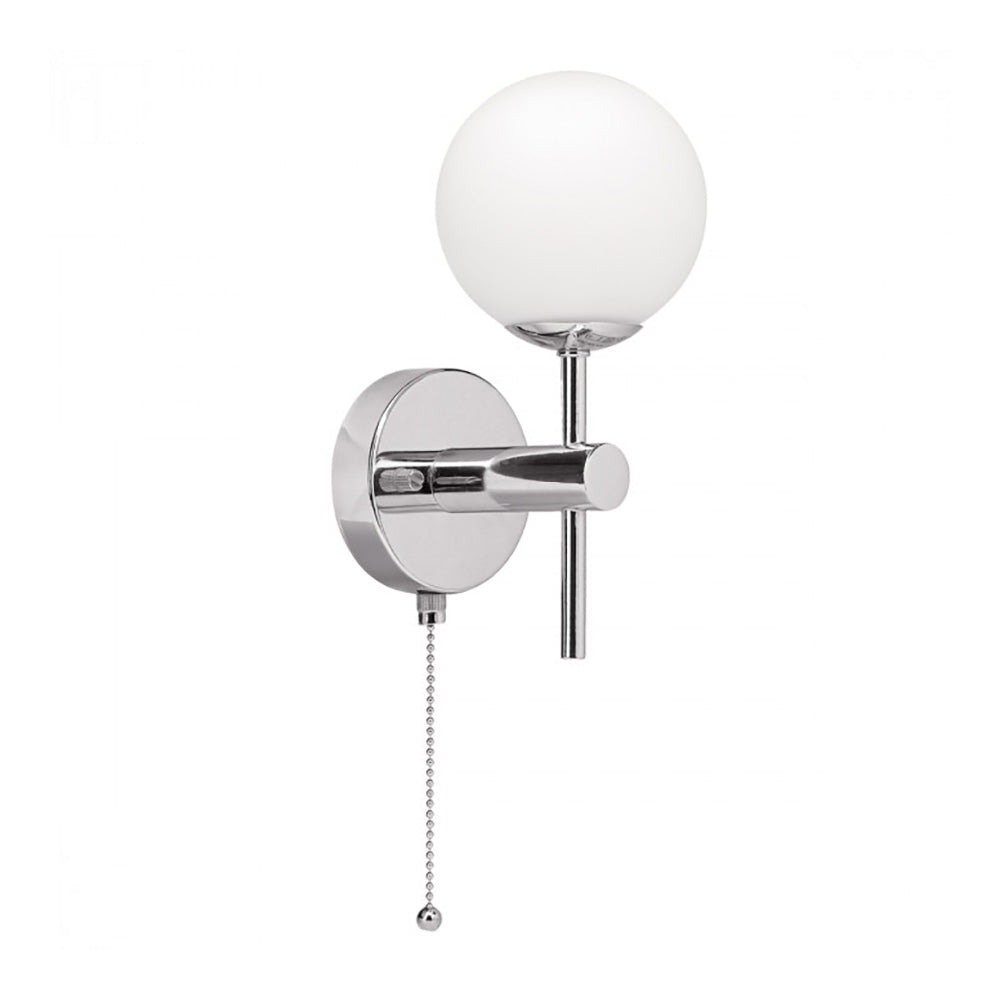 Buy Bedside Reading Lights Australia Art Deco Bedside Reading Light Chrome Glass - WL4337