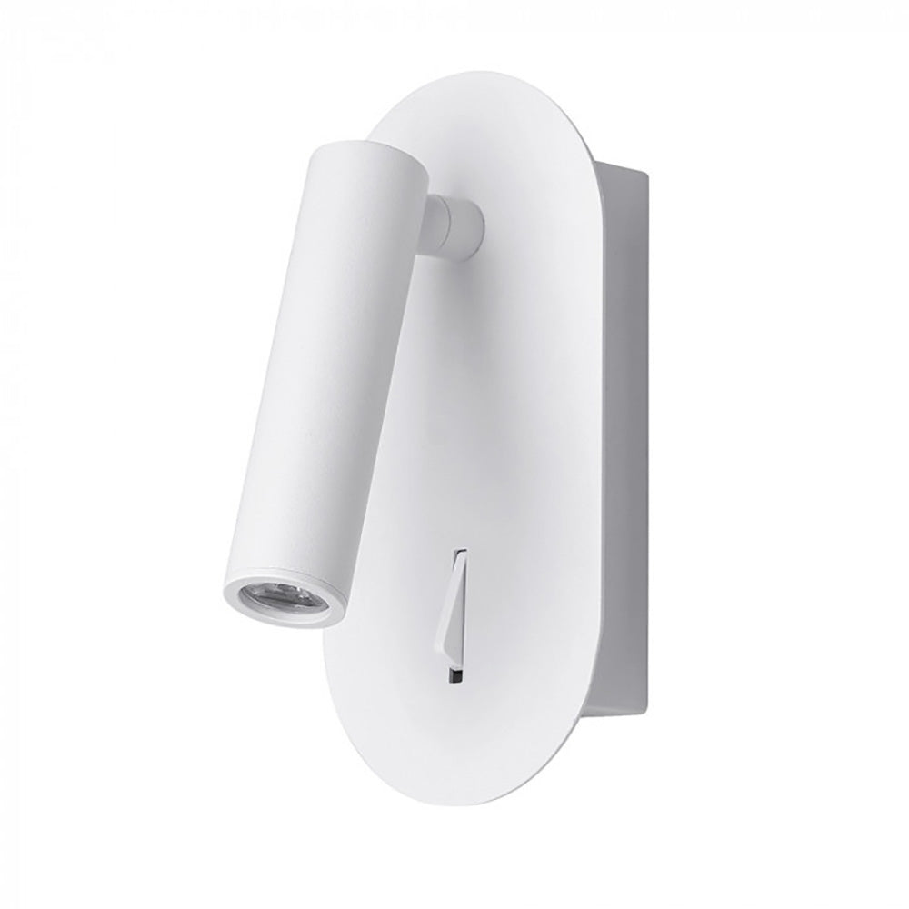 Buy Bedside Reading Lights Australia Amari Bedside Reading Light White Metal 3000K - WL6010-WH