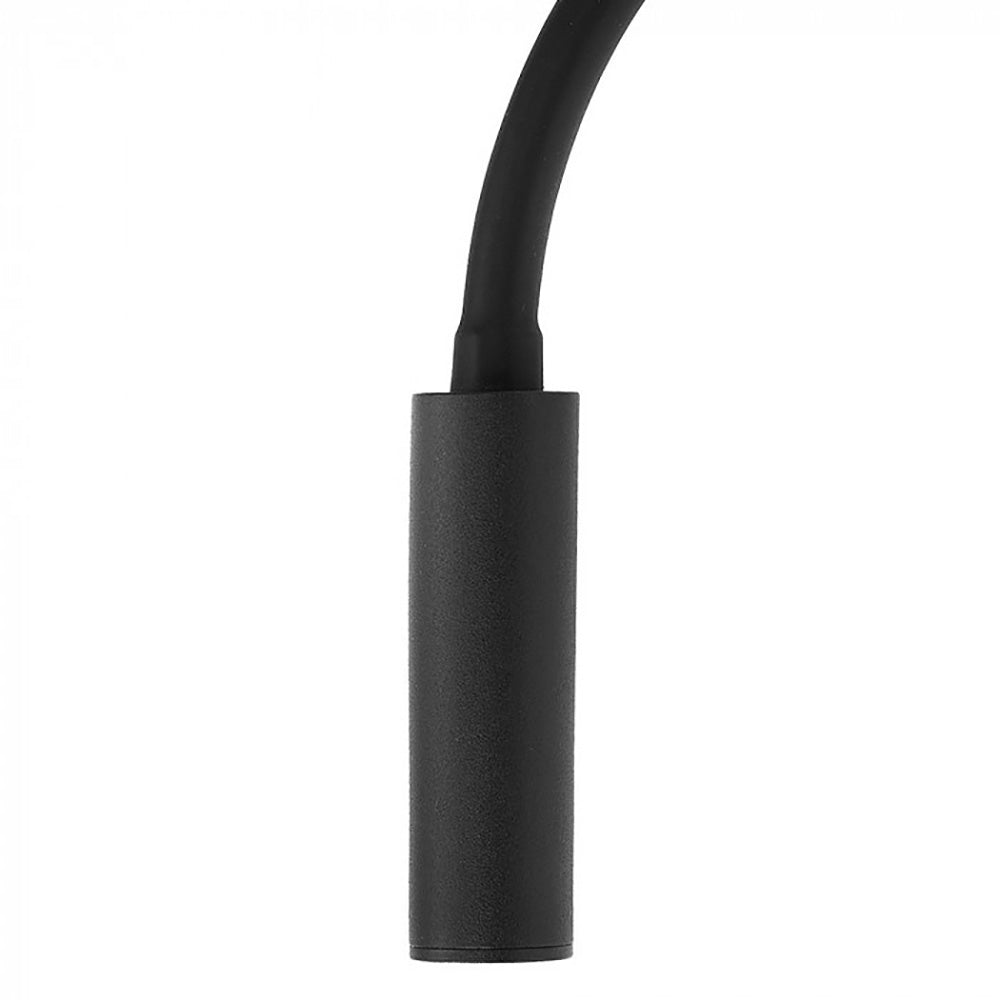 Buy Bedside Reading Lights Australia Kiyo Flexi Bedside Reading Light Black Steel 3000K - WL6410-BL