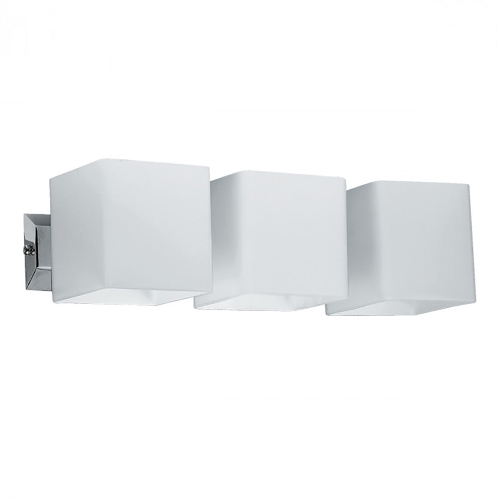 Buy Wall Sconce Australia Wall Sconce Chrome / White Glass - WLC2163
