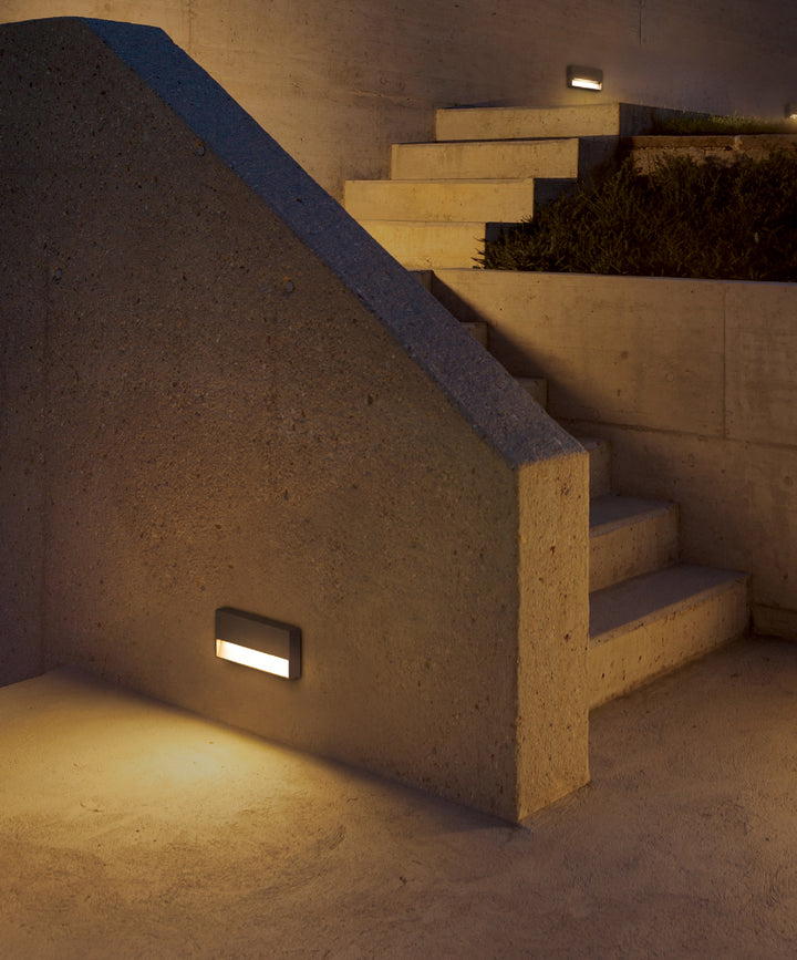 Walloo LED 250mm Exterior Wall Light 6.5W Anthracite - SI A/WALLOO/EXT/25/ANT