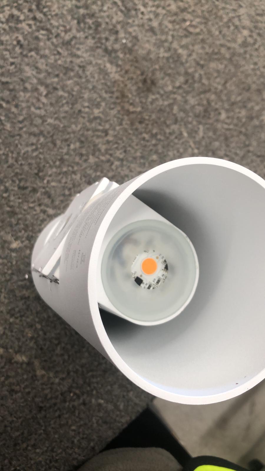 Tura Small Up & Down Wall Light White 3000K - TURA2ESMWHT