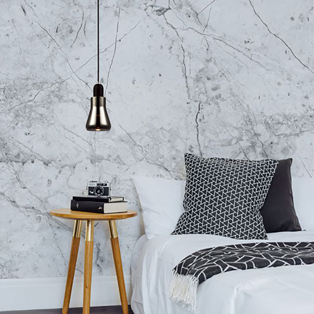 Buy Mini Pendants Australia Yarra 1 Light Black Smoke Glass Pendant - YARRA