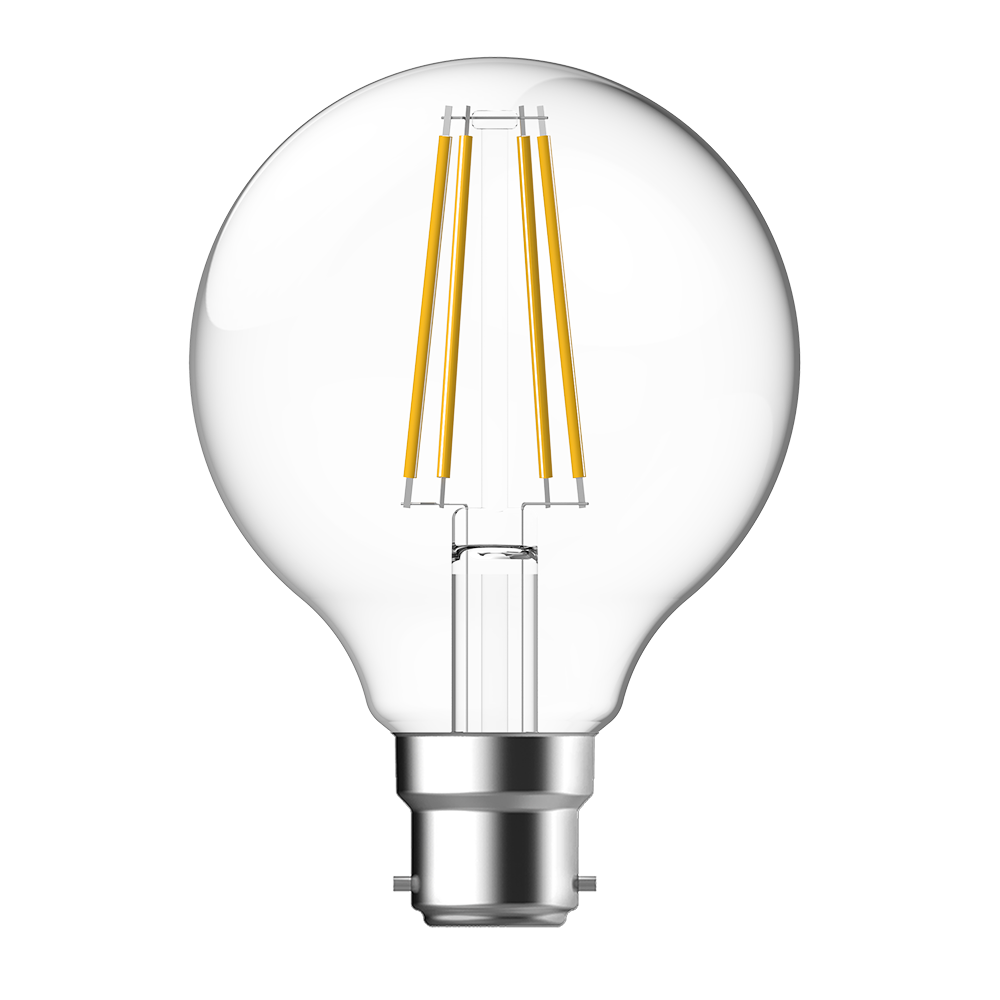 Buy LED Filament Globes Australia SupValue G80 LED Filament Globe Clear BC 7.5W 240V 2700K - 163152
