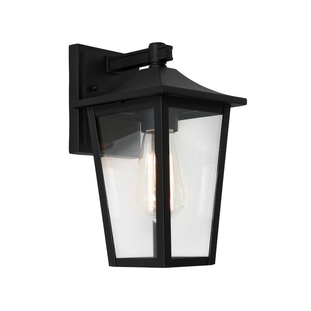 York Outdoor Wall Lantern Black - YORK1EBLK