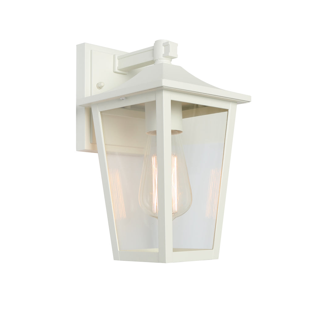 York Outdoor Wall Lantern White - YORK1EWHT
