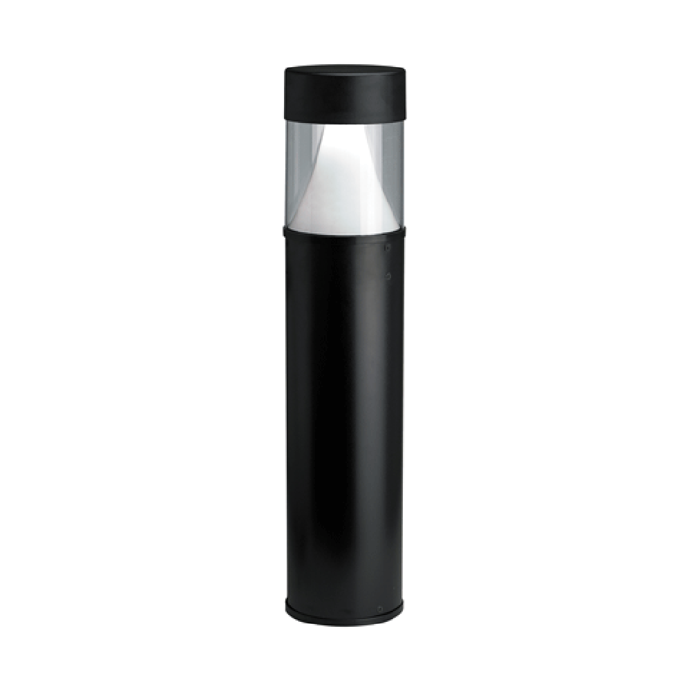 Buy Bollard Lights Australia Eclipse Bollard Light With Sensor Black Resin 4000K - DUBMS80-BL
