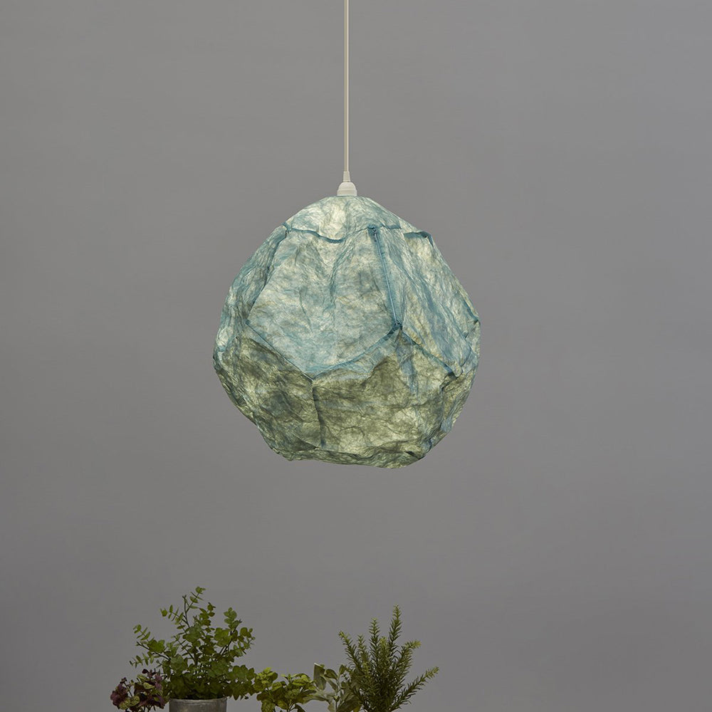 Buy Pendant Lights Australia Stratus 1 Light Ball Cloud Paper Pendant Sky Blue - ZAF11142