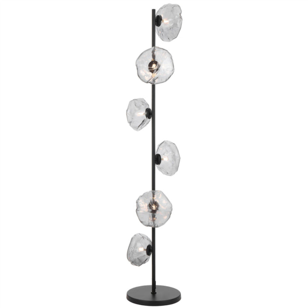 Buy Floor Lamps Australia ZECCA Floor Lamp Black / Smoke - ZECCA FL6-BKSM
