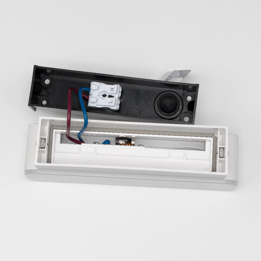 Ziron LED 180mm Wall Light 5W Tri Colour Black - ZIRON EX18-BK