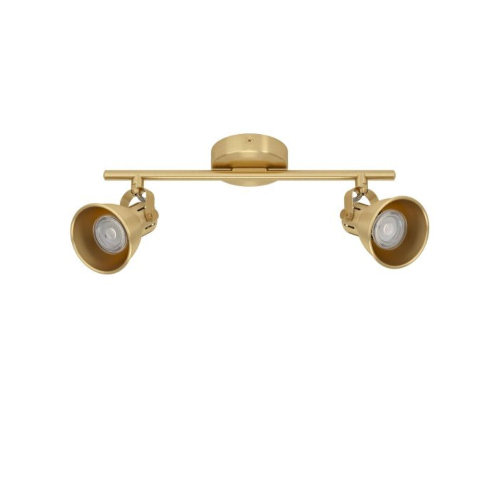 SERAS Spot 2 Lights Brushed Brass Steel - 206052