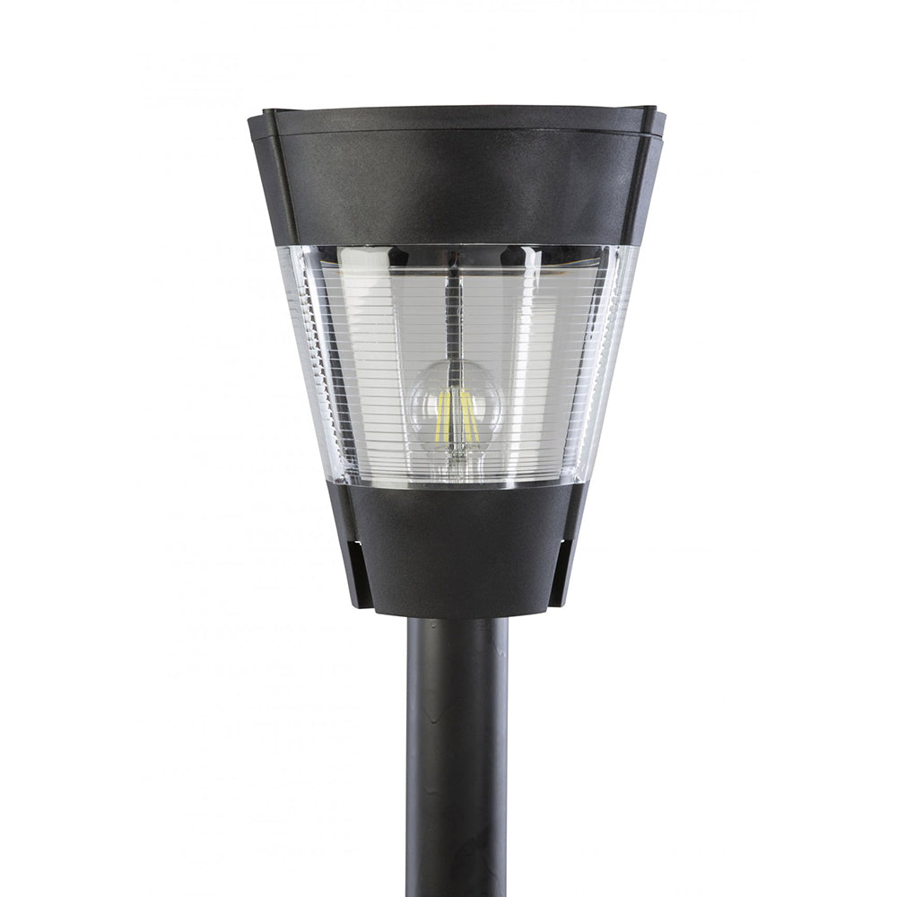 Buy Post Tops Australia Fiorentino Lighting - CHONE 1 Light Post Top Black