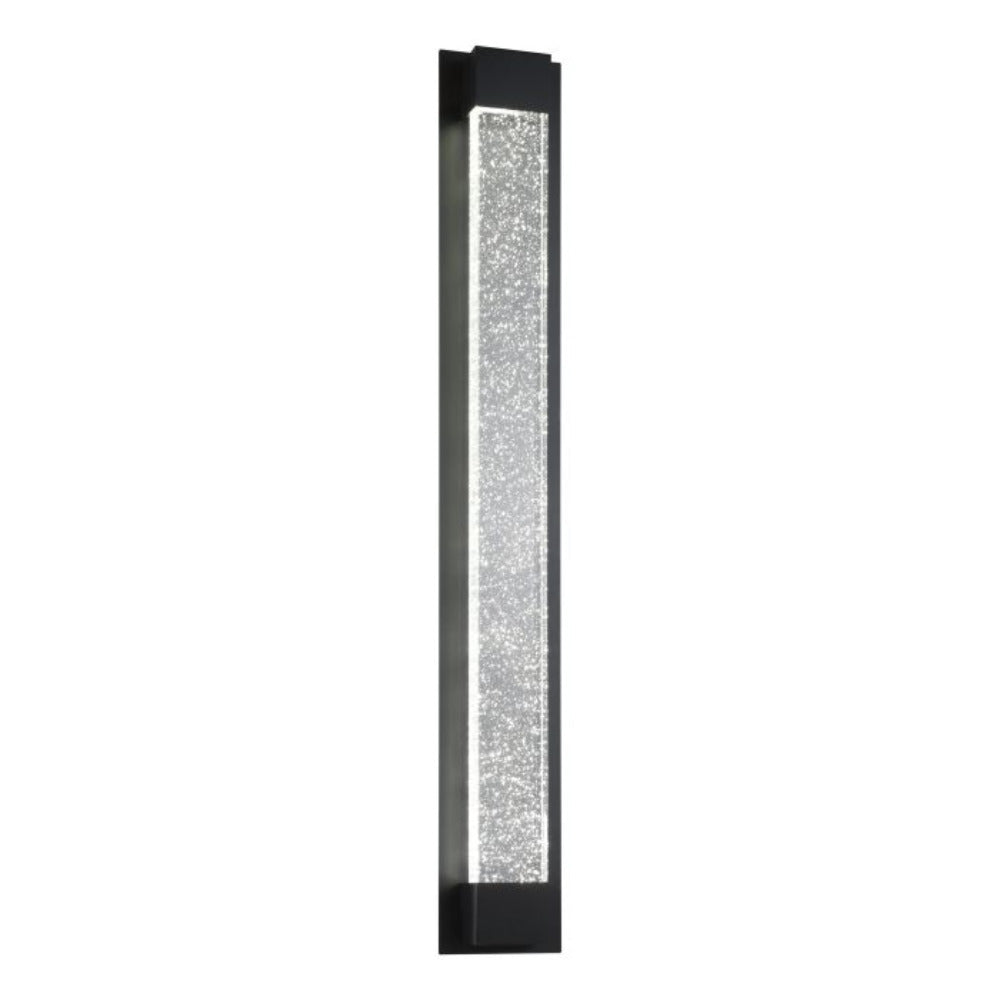 Buy Exterior Wall Lights Australia VILLAGRAZIA Exterior Wall 2 Lights H900mm Black Aluminium 3CCT - 205926
