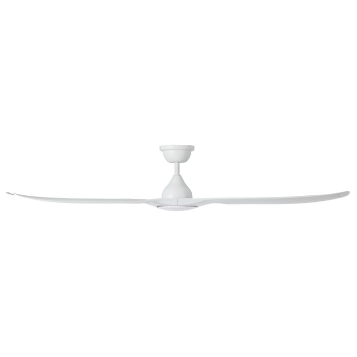 Tahiti DC Ceiling Fan with LED Light 72" 55W 3CCT Matt White - 20802101