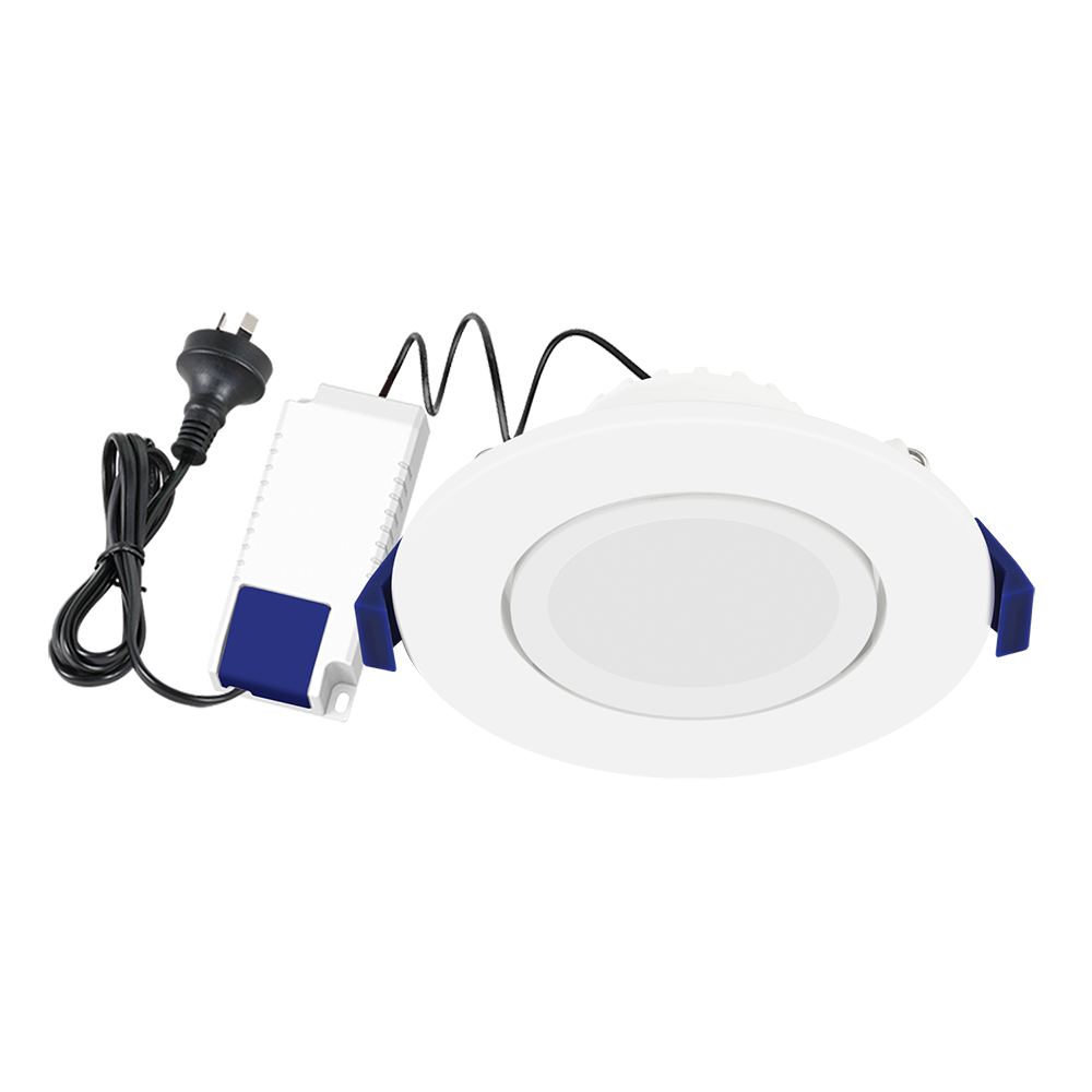 Buy Recessed LED Downlights Australia Celeste Recessed LED Downlight White Metal 4000K - 172008A