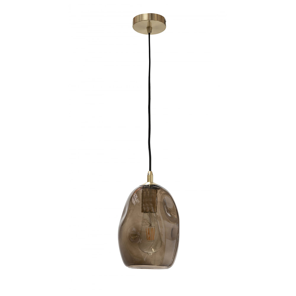 Buy Pendant Lights Australia Fiorentino Lighting - EVA 1 Light Pendant Small Coffee