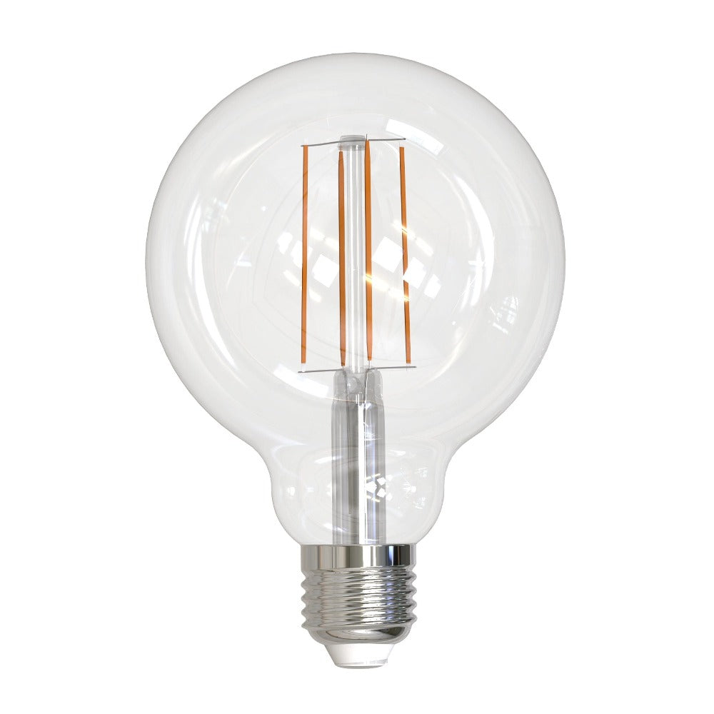 Buy LED Filament Globes Australia Bulb G95 LED Filament Globe ES 240V 7.5W Clear 5000K - 205951
