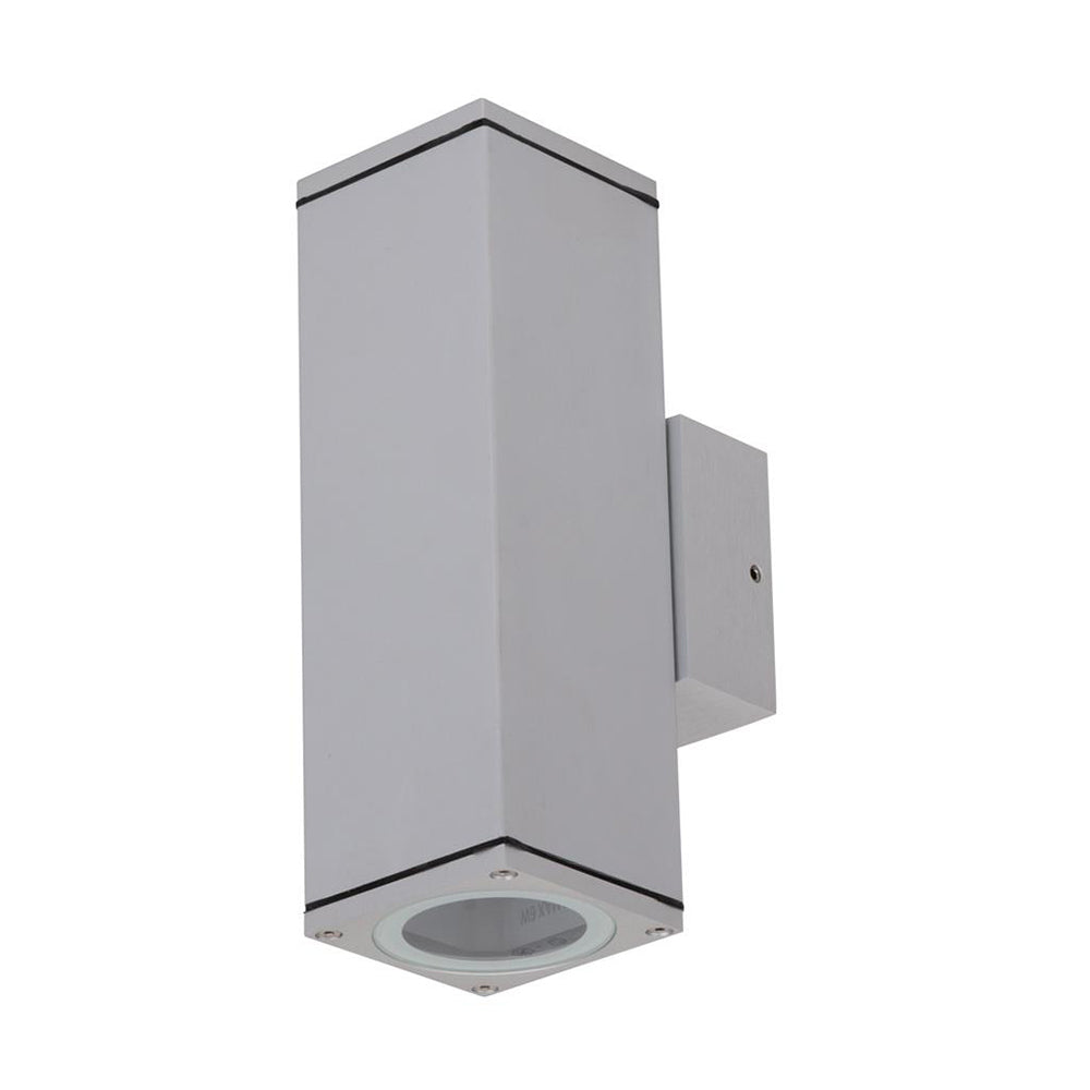 Buy Up / Down Wall Lights Australia Alpha Up & Down Wall 2 Lights Aluminium 3000K - 19402