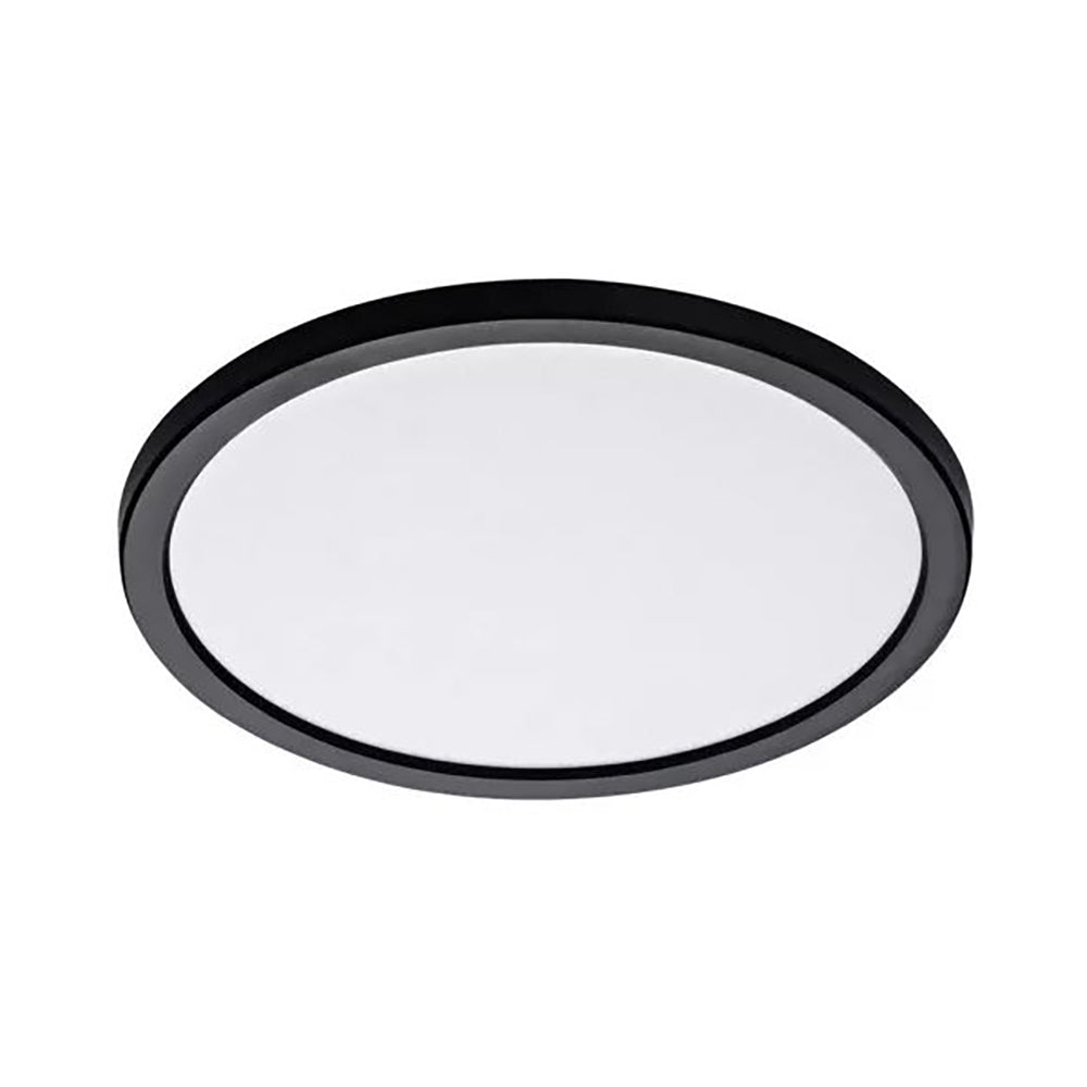 Buy LED Oyster Lights Australia Fino LED Oyster Light 24W Black Polycarbonate 3CCT - MLFO34524MD