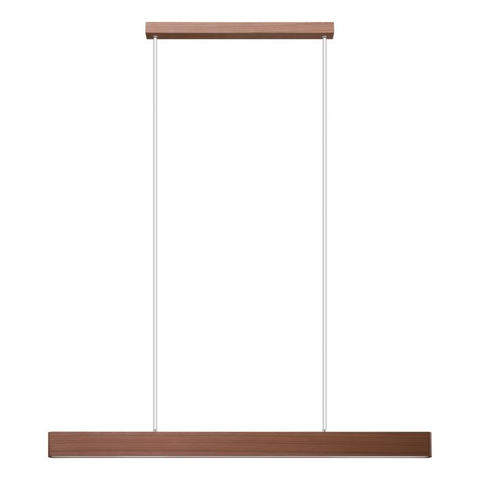 Climene III 1200mm LED Pendant Light 26W Tri Color Dark Brown & White - 206473