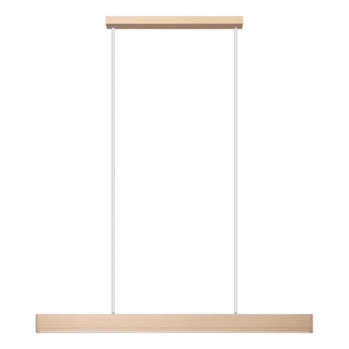 Climene III 1200mm LED Pendant Light 26W Tri Color Light Brown & White - 206481