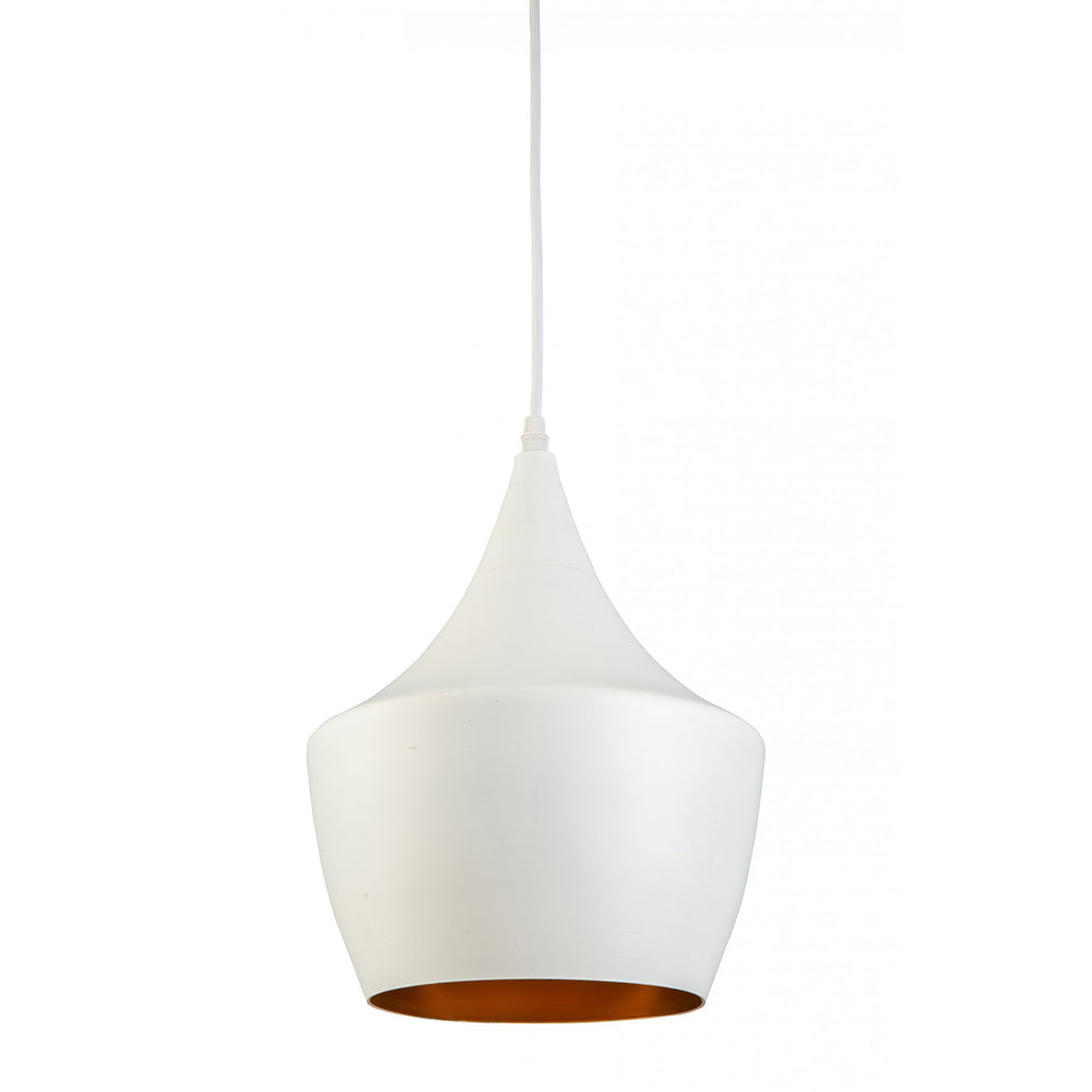 Buy Pendant Lights Australia Fiorentino Lighting - DUE 1 Light Pendant White