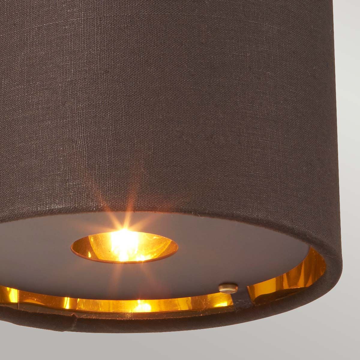 Balance Wall Light Brown & Polished Brass - BALANCE1-BRPB