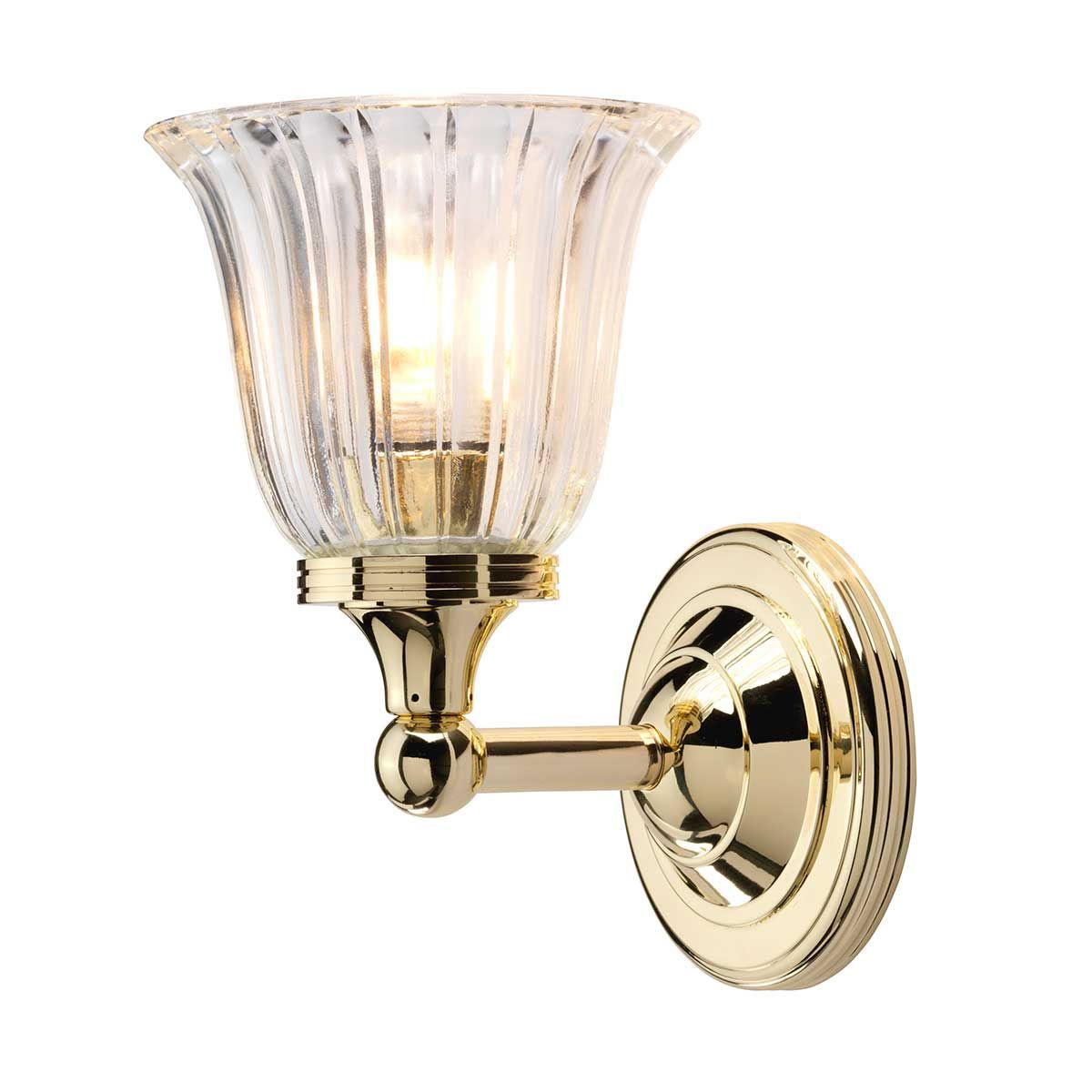 Austen Vanity Light Polished Brass - BATH-AUSTEN1-PB