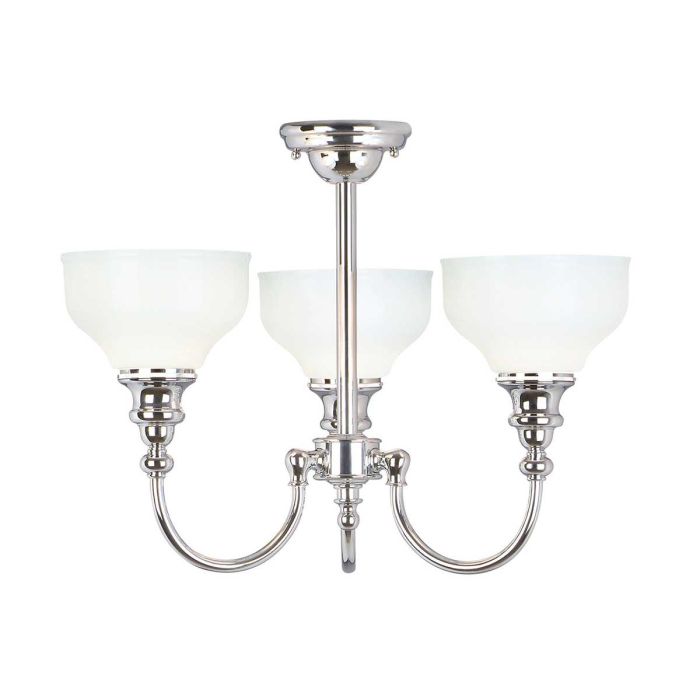 Cheadle 3 Light Semi Flush Mount Light Polished Chrome - BATH-CD3