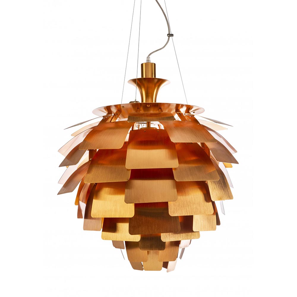 Buy Pendant Lights Australia Fiorentino Lighting - ARTICHOKE 1 Light Pendant Copper