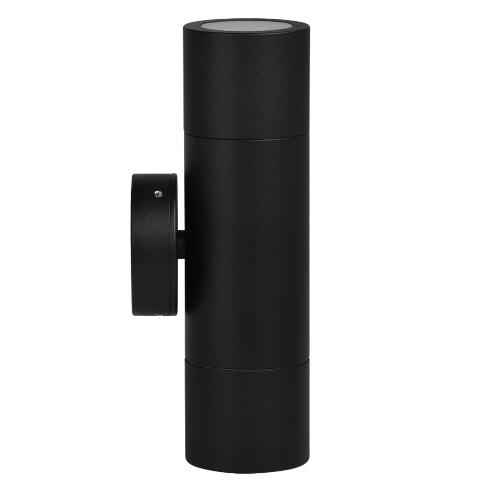 Buy Up / Down Wall Lights Australia Beamlite Up / Down Wall 2 Lights Black Aluminium - 193179
