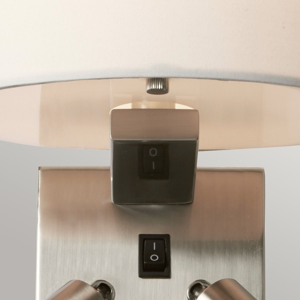 Belmont 3 Light Wall Light Brushed Nickel - BELMONT-3W