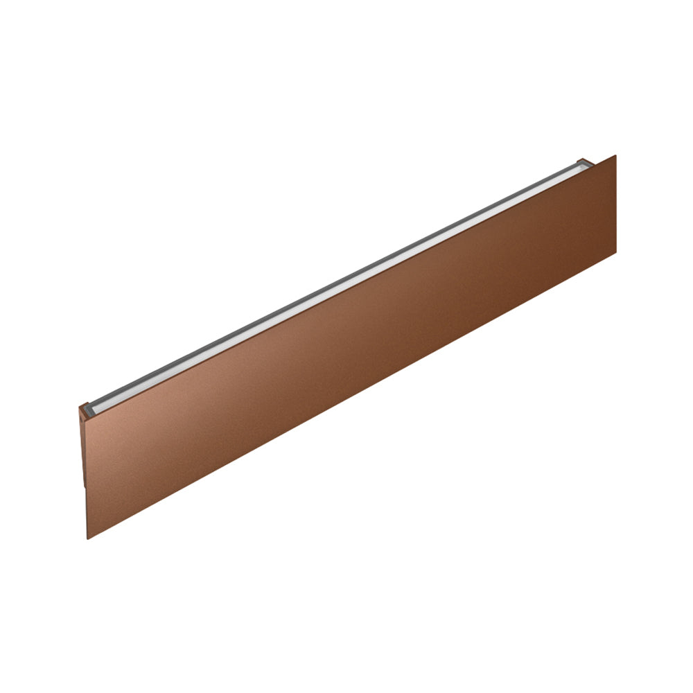 Buy Up / Down Wall Lights Australia Berica Out 2.2 Flat Up & Down Wall Light 56W CRI90 On / Off Aluminium 2200K - BU2210