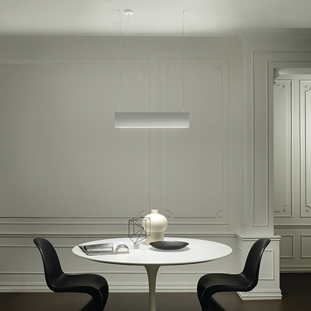 Buy Pendant Lights Australia Berica S 2.0 Flat Pendant Light 14W On / Off Aluminium - BS2010