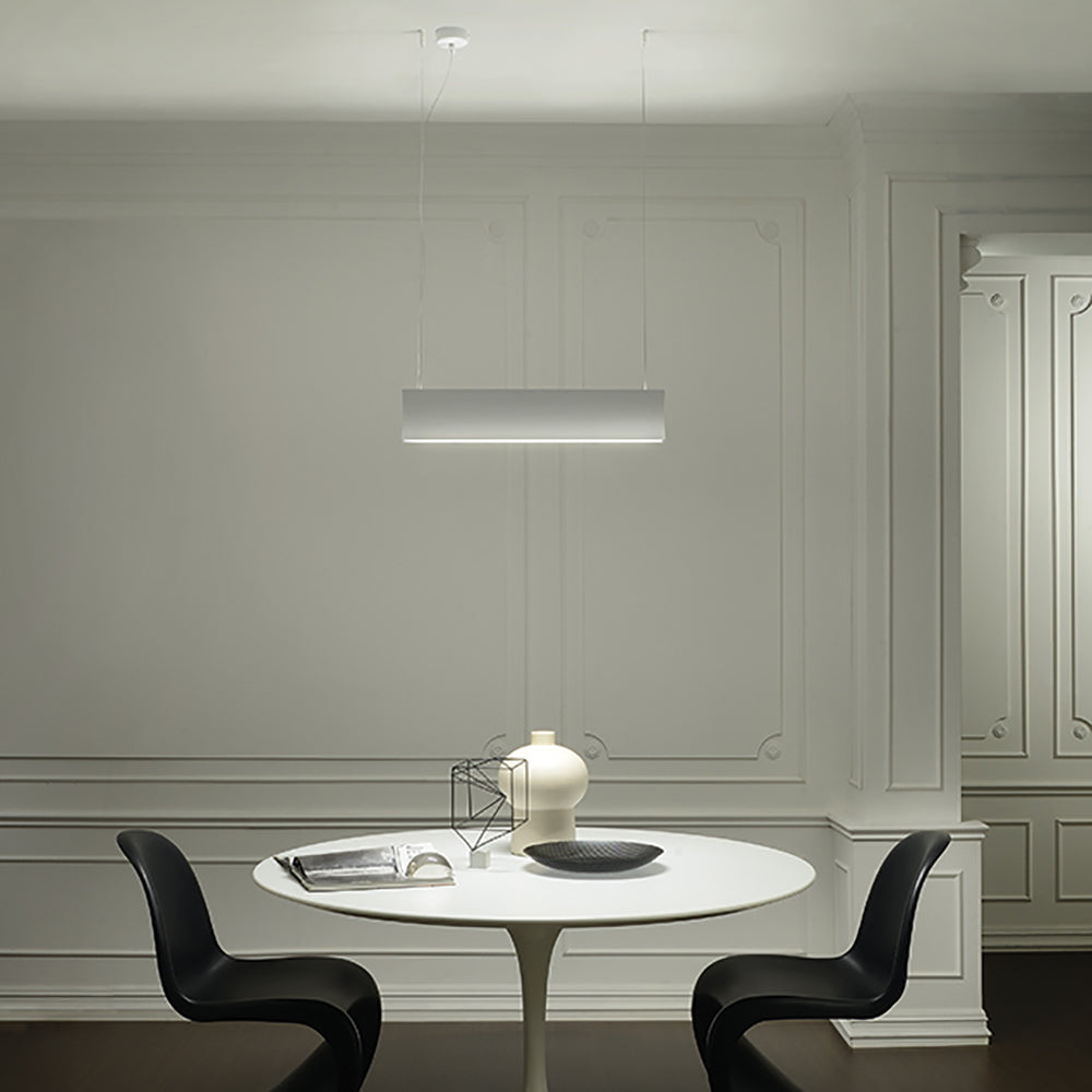 Buy Pendant Lights Australia Berica S 2.1 Flat Pendant Light 28W DALI Aluminium - BS2110