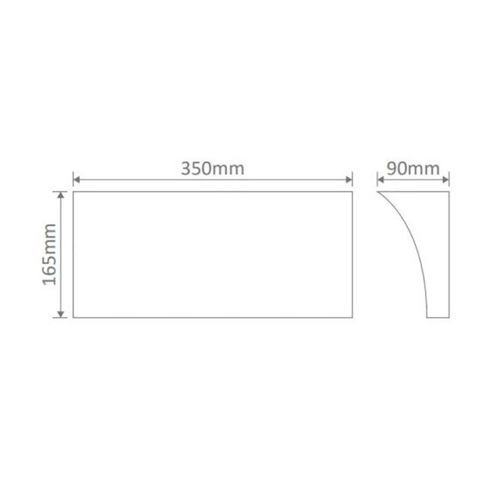 Buy Wall Sconce Australia BF-2014 Up & Down Wall Lights White Ceramic - 11035