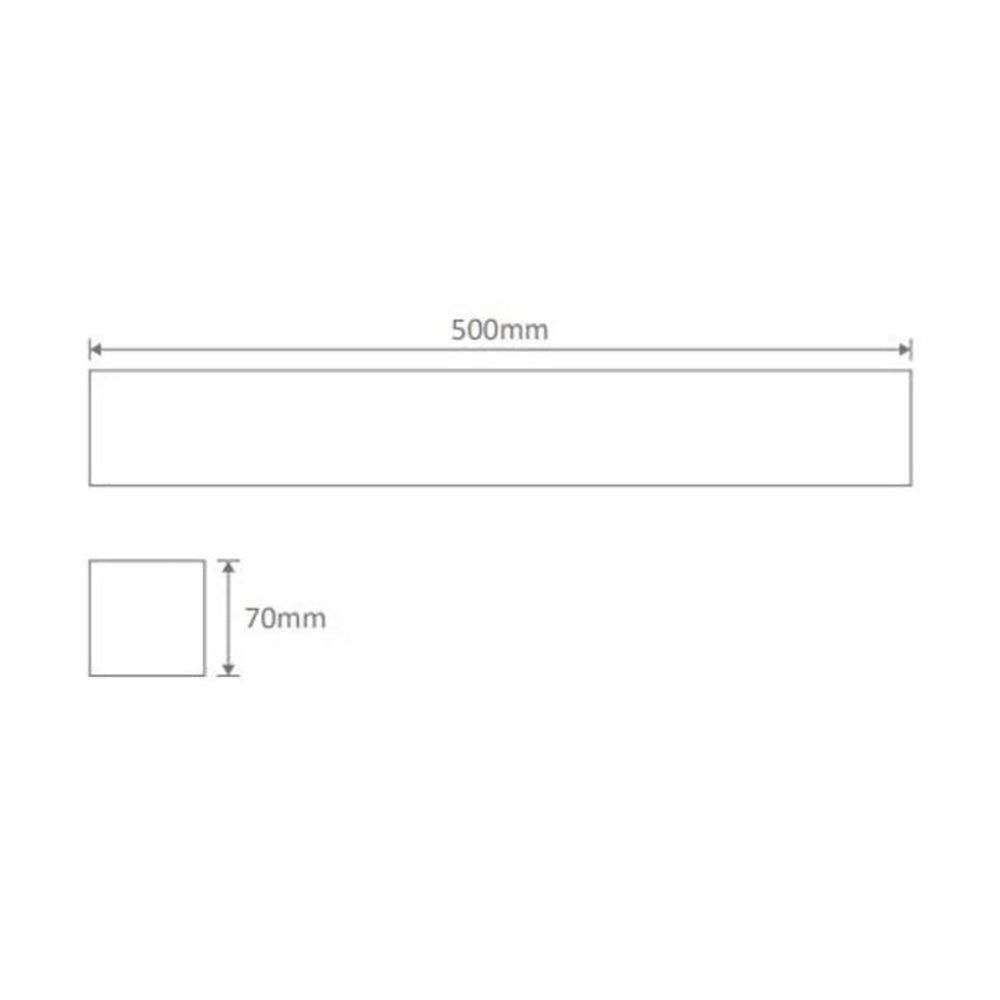 Buy Wall Sconce Australia BF-2020 Wall Sconce 2 Lights W500mm White Ceramic - 11077