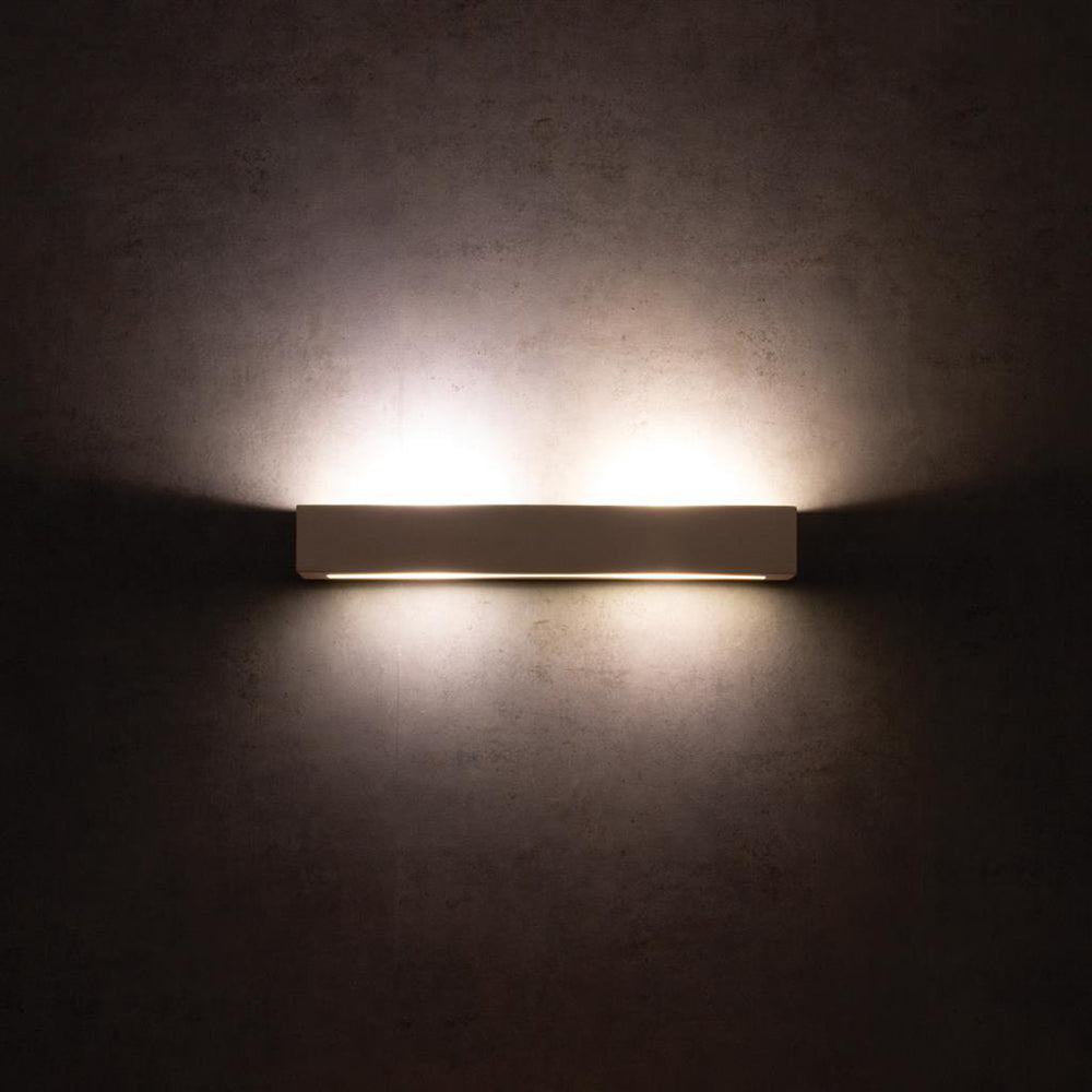 BF-2020 Wall Sconce 2 Lights W500mm White Ceramic - 11077