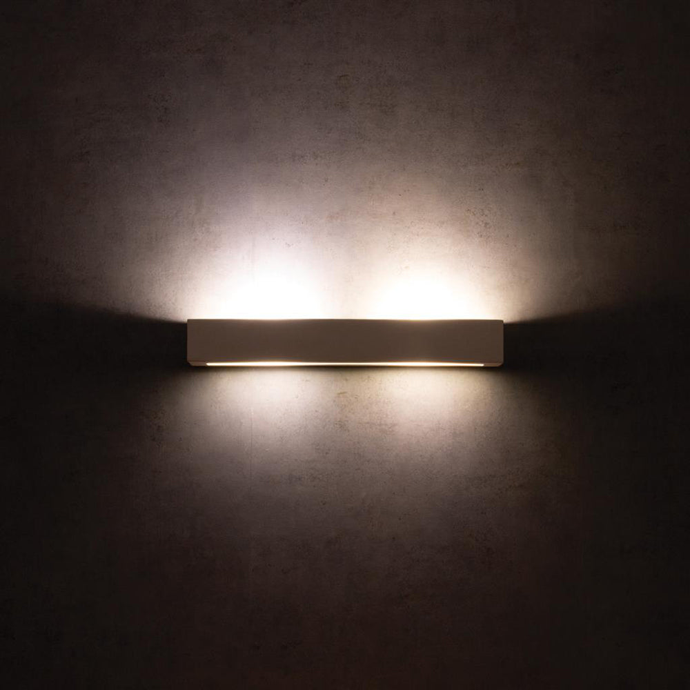 Buy Wall Sconce Australia BF-2020 Wall Sconce 2 Lights W500mm White Ceramic - 11077