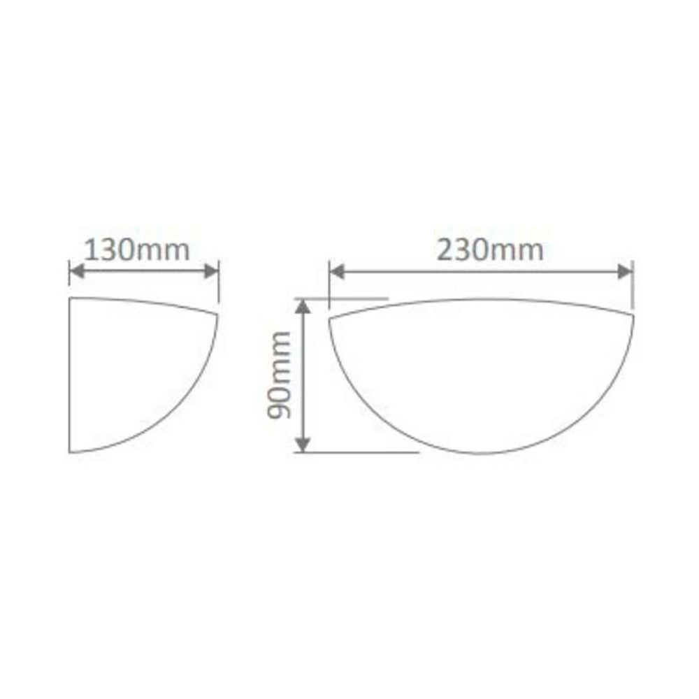 Buy Wall Sconce Australia BF-7310 Wall Sconce W230mm White Ceramic - 11040