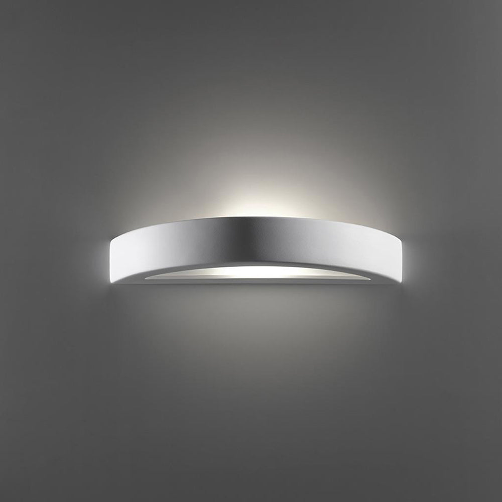 BF-8042 Wall Sconce W420mm White Ceramic Frosted Glass - 11102