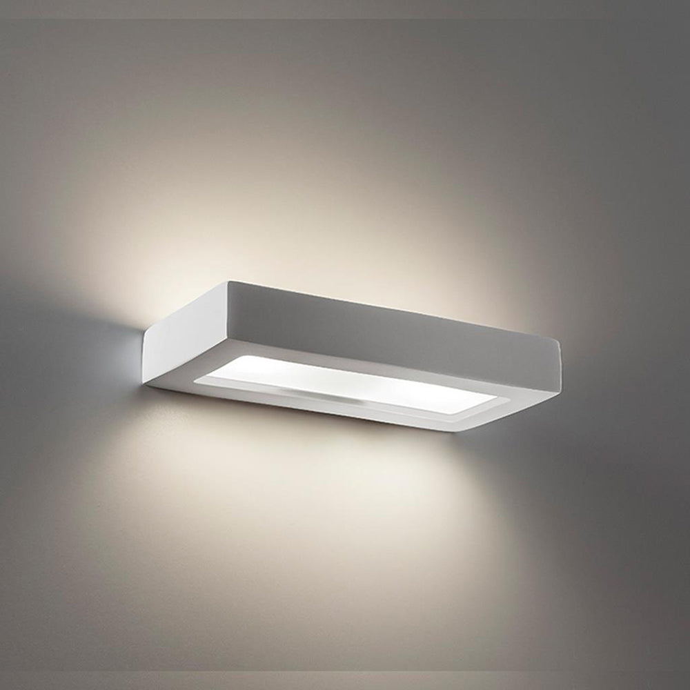 Buy Wall Sconce Australia BF-8284 Wall Sconce 2 Lights W300mm White Ceramic Frosted Glass - 11121