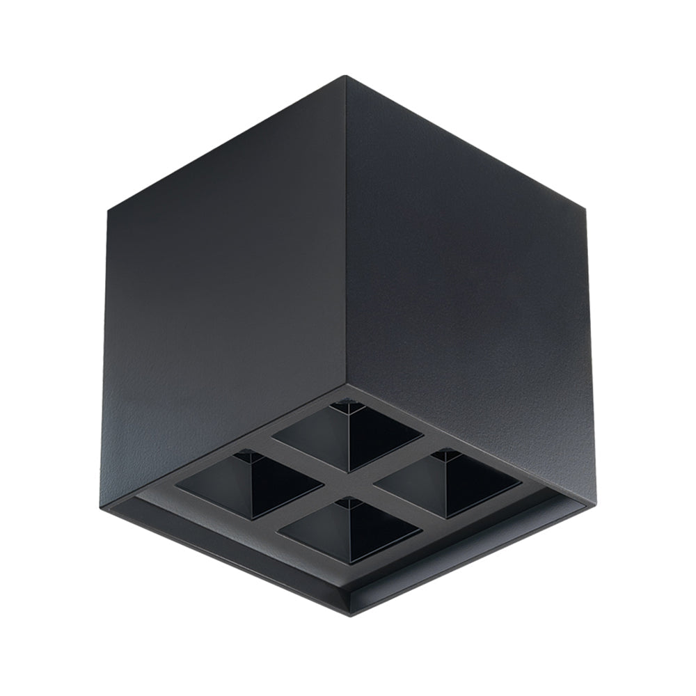 Buy Surface Mounted Downlights Australia Bitpop C 2.2 Square Surface Mounted Down 4 lights DALI Aluminum - BC2210