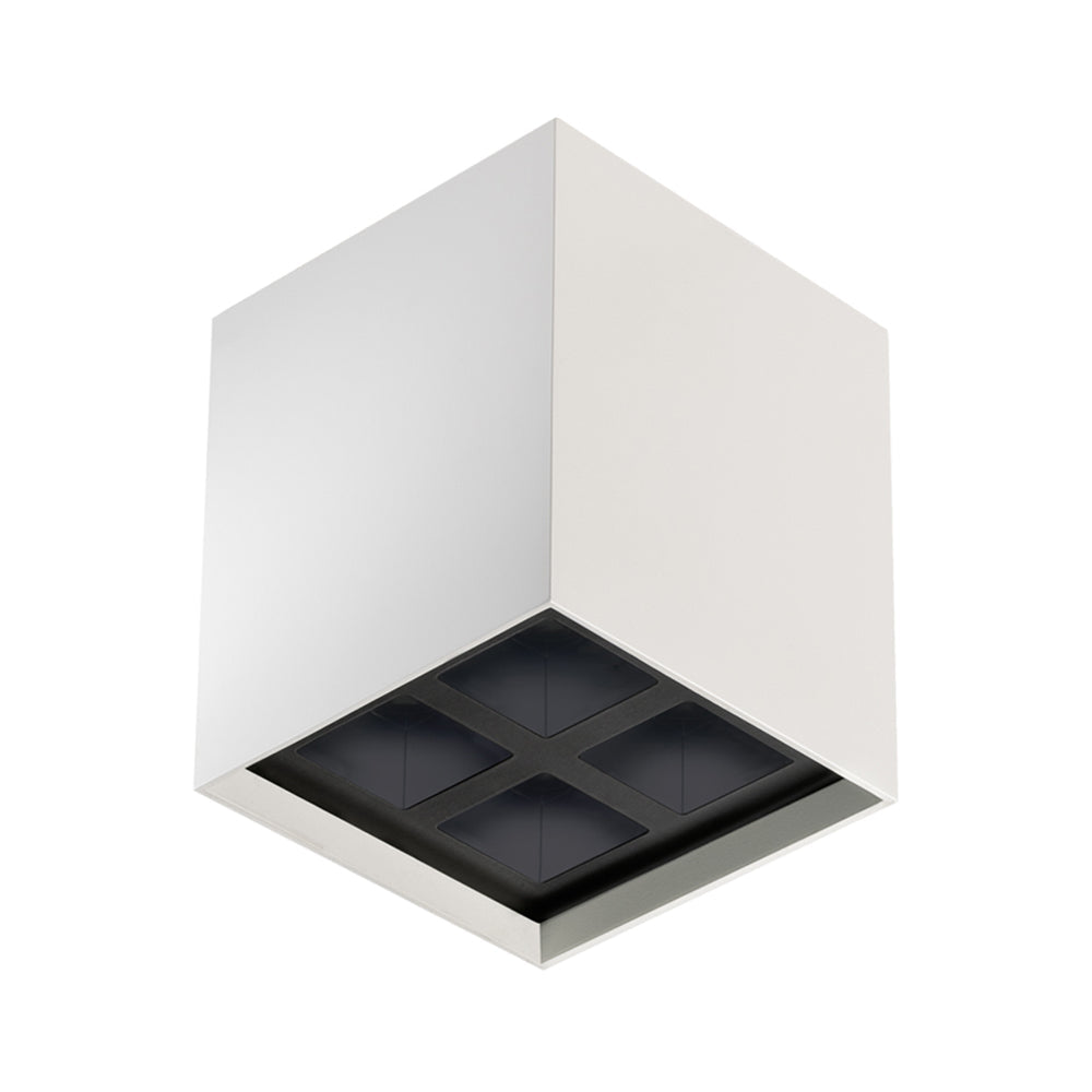 Buy Surface Mounted Downlights Australia Bitpop C 2.2 Square Surface Mounted Down 4 lights 0/1-10V Aluminum - BC2210